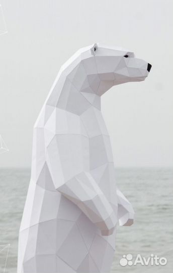 Полигональный декор внутренний и наружний