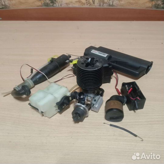 Двс оборудование на Багги 1х8 масштаб