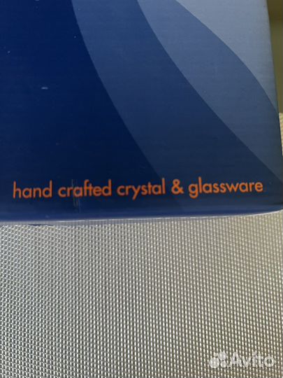 Набор для чая хрусталь ручной работы