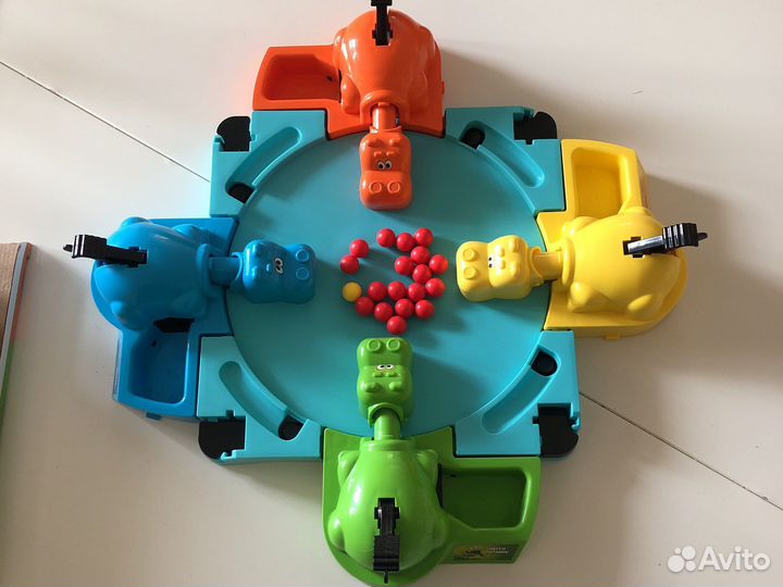 Настольная игра голодные бегемотики Hasbro
