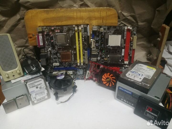 Пк Лутбокс - Комплектующие на разбор