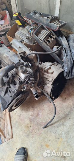 Двигатель и коробка