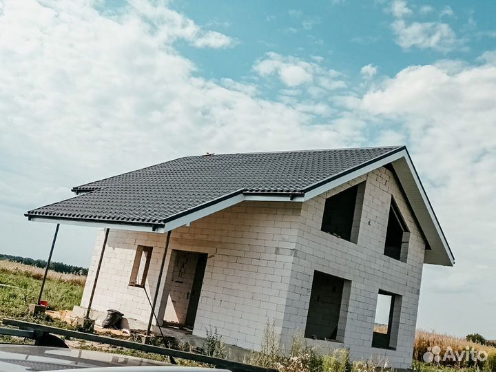 Крыша кровельные работы