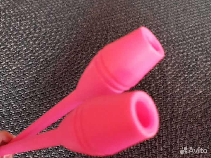 Булавы гимнастические, розовые