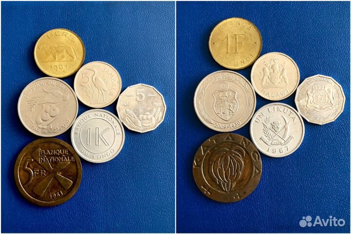 Монеты Африки