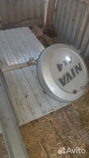 Кенгурятник с запаской