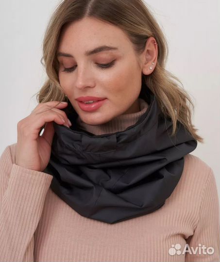 Капор женский вязанный