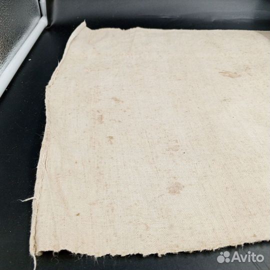 Домоткань ткань старинная лен хлопок крапива