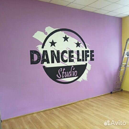 Роспись стен,граффити, дизайн интерьера