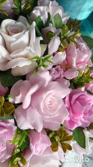 Букет из мыльной основы