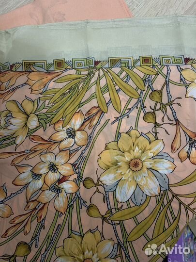 Шарф из натурального шелка