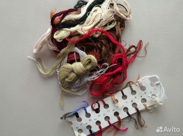 Вышивка крестиком остатки