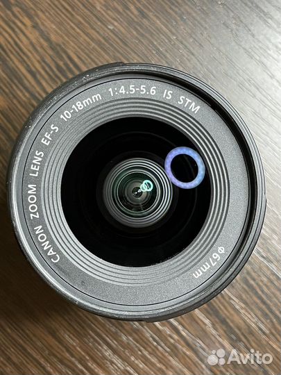 Объектив canon ef s 10 18mm f 4.5 5.6