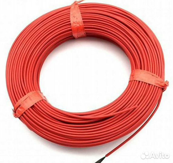 Греющий кабель 33 Ом из углеродистого волокна