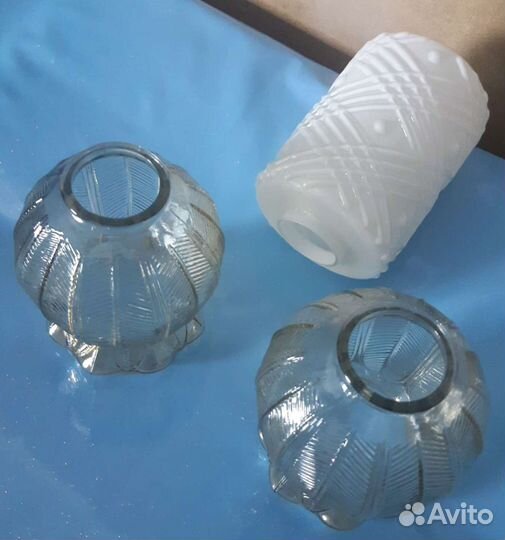 Плафоны стеклянные СССР