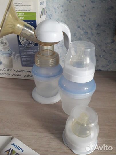 Молокоотсос ручной avent. Обмен
