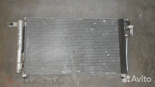 Радиатор кондиционера на hyundai accent