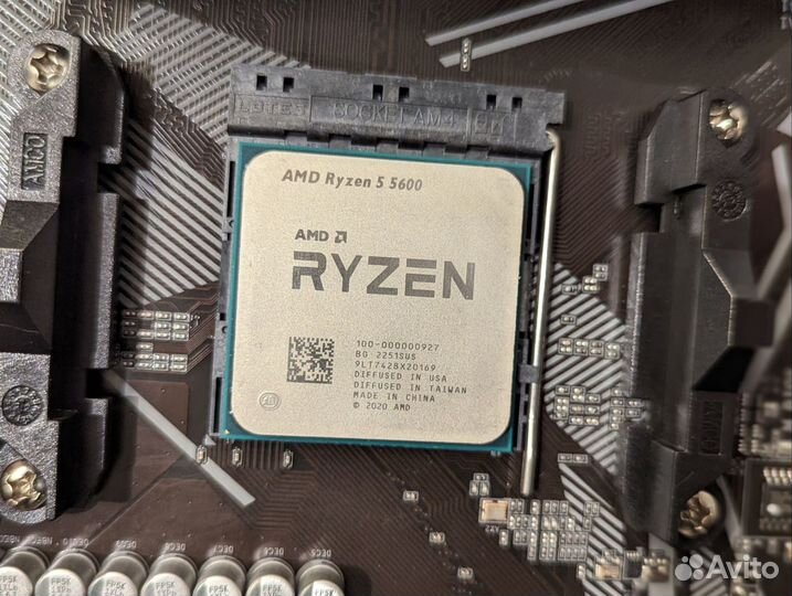 Комплект Ryzen 5 5600 + A520m +16gb