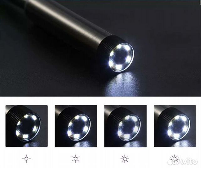 Эндоскоп, камера на проводе HD