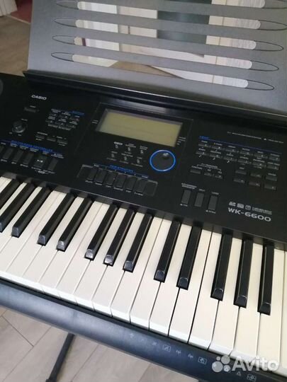 Синтезатор casio wk-6600