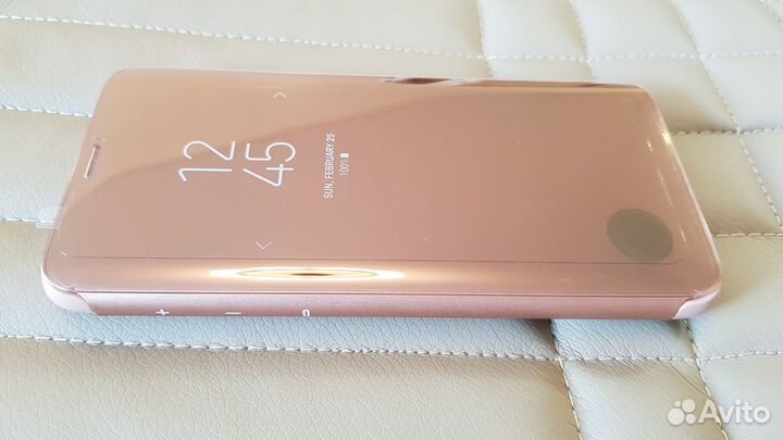 Новый, Оригинальный чехол-книжка для samsung S9+