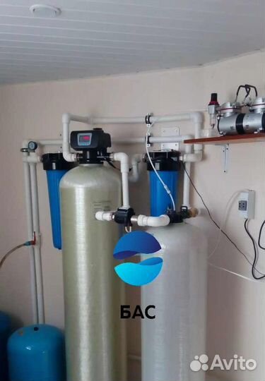 Очистка воды от железа для коттеджа