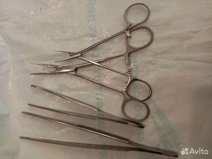 Пинцеты и зажимы СССР