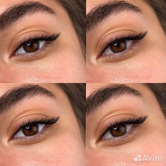 Наращивание ресниц / оформление бровей