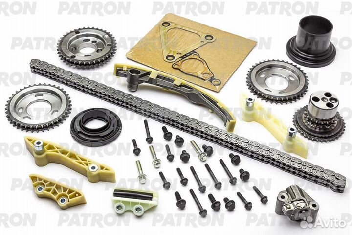 Patron ptck078 Комплект цепи грм Цепь-1 Нат-1 Усп