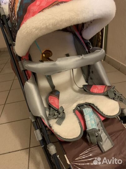 Коляска санки