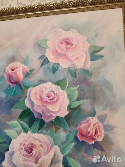 Картина акрилом на холсте