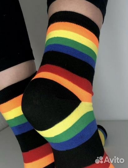 Носки радужные