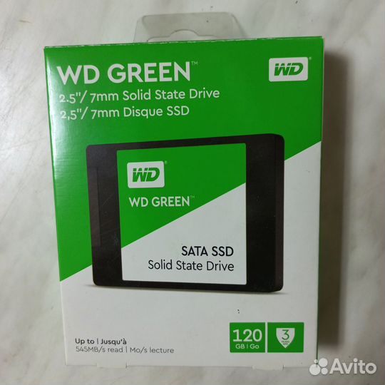 Жесткий диск SSD WD Green 120 GB