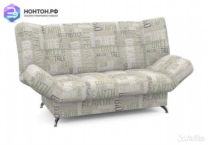 Диван клик-кляк Палермо с принтом эко