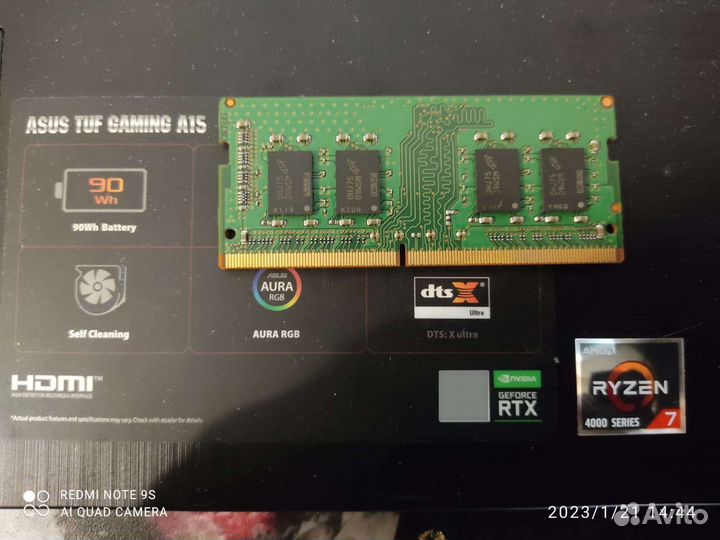 Оперативная память ddr4 8GB 3200