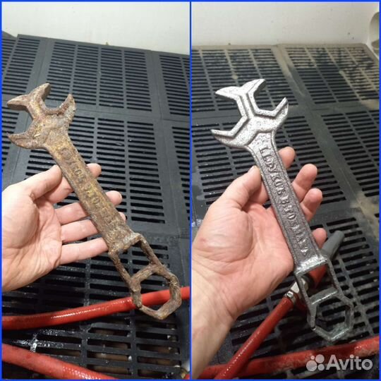 Аквабластинг, деликатная очистка-мойка предметов