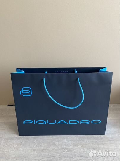 Кожаный мужской портфель Piquadro, новый с биркой