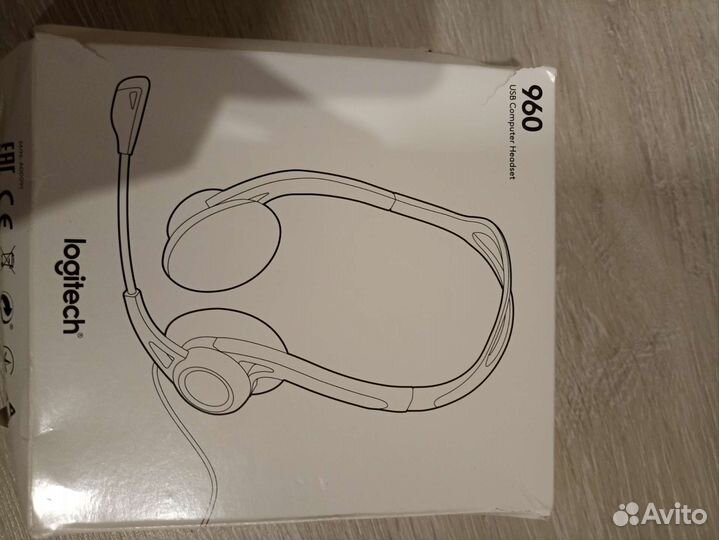 Наушники гарнитура Logitech