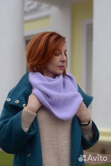 Вязаная косынка