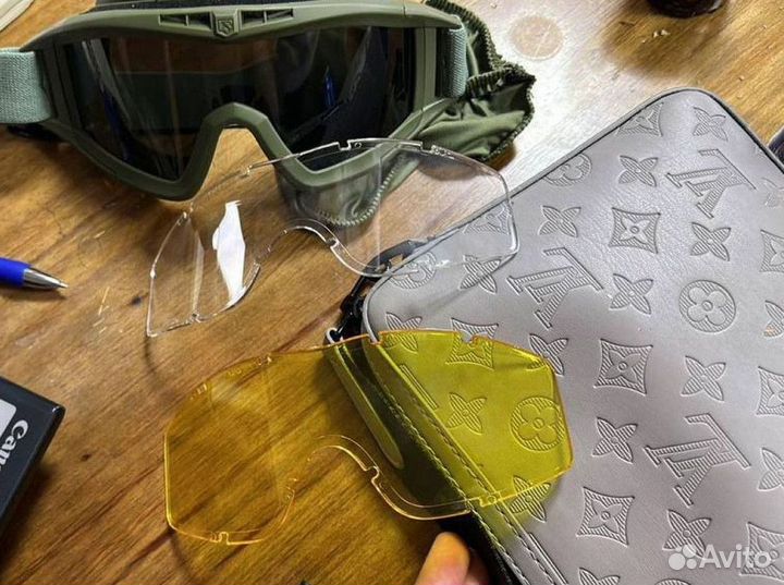 Тактические очки / 3 линзы / Опт