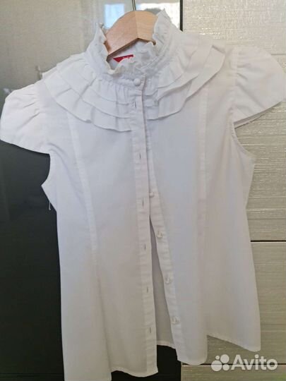 Блузки для школы на девочку на 9 и 10 лет