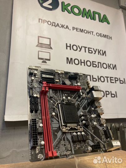 Материнская плата gigabyte B360M H (rev. 1.0) уц