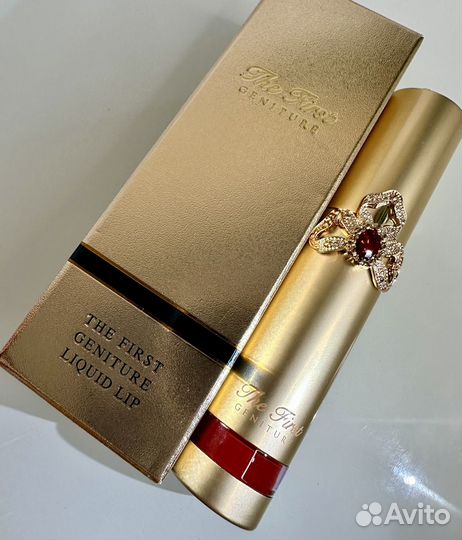 Жидкая помада The First Liquid Lip #Red