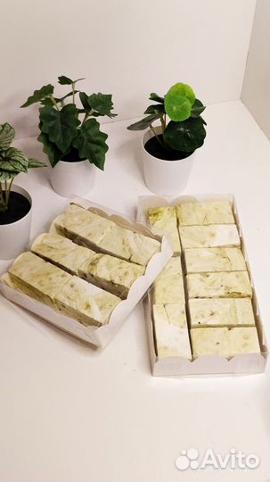 Пп-зефир Фисташковый ломтик с малиной