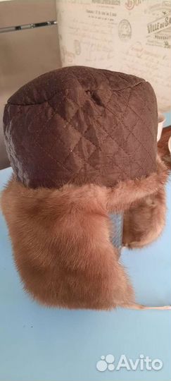 Шапка ушанка норка
