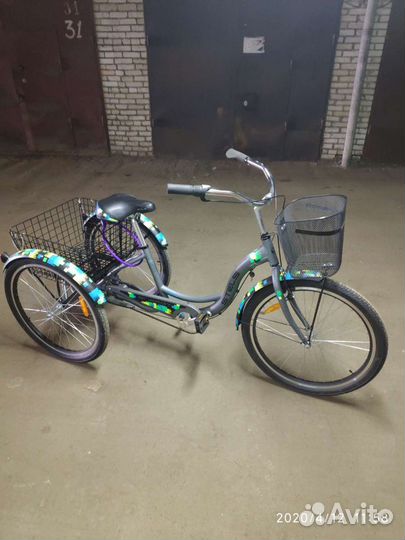 Трехколесный велосипед для взрослых