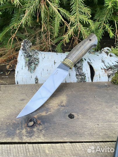 Нож охотничий кованый х12 мф