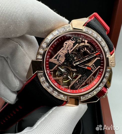 Очень красивые мужские часы Jacob co Cr7