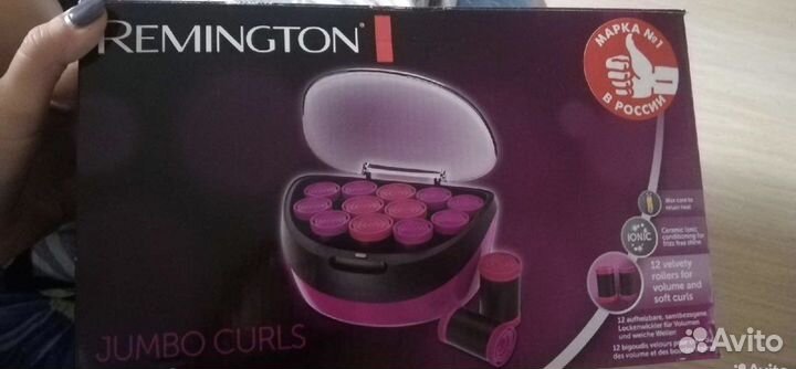 Бигуди Remington jumbo curls