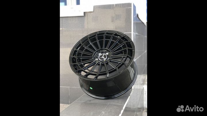 Кованые диски на Mercedes S-class